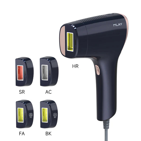 T19 IPL Hair Removal Device Separated Ice Cooling Function Smart Skin Sensing Replaceable Lamp Head